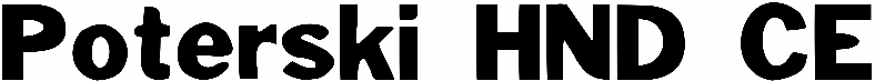 Poterski HND CE