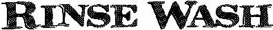 Rinse Wash