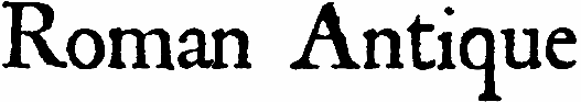 Roman Antique