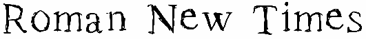 Roman New Times