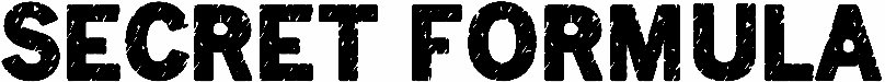 Secret Formula