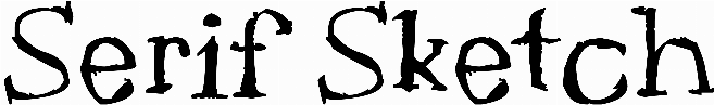 Serif Sketch