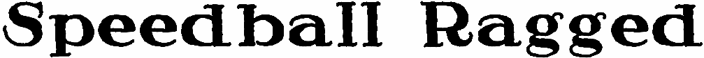 Speedball Ragged