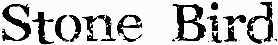 Stone Bird