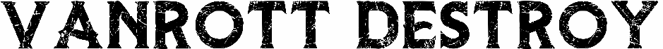 Vanrott Destroy