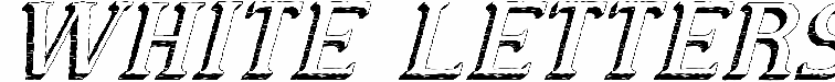 White Letters