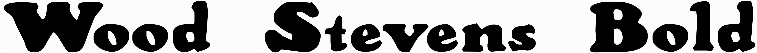 Wood Stevens Bold