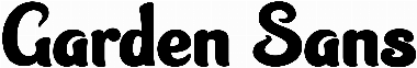 Garden Sans