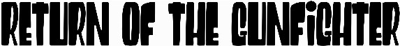 Return of the Gunfighter