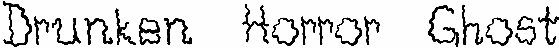 Drunken Horror Ghost