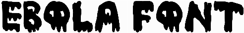 Ebola Font