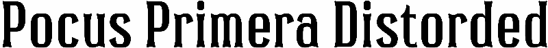 Pocus Primera Distorded