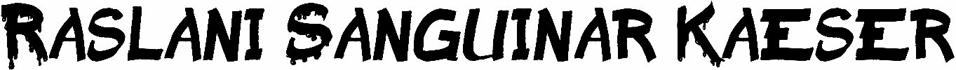 Raslani Sanguinar Kaeser