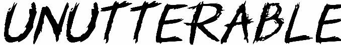 Unutterable