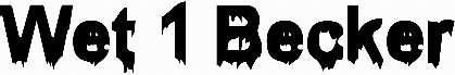 Wet 1 Becker