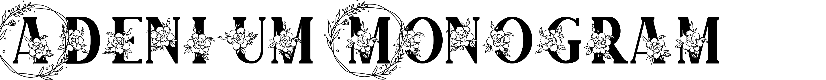Adenium Monogram