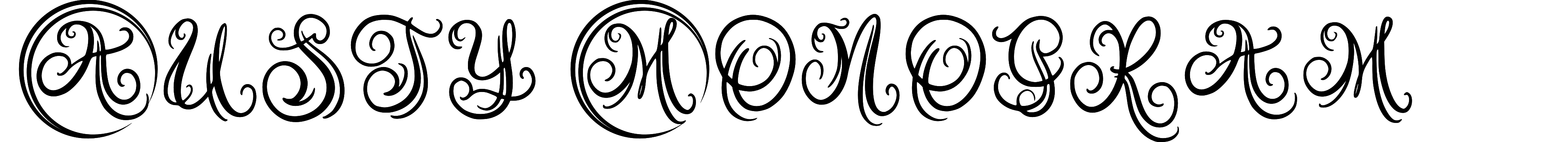 Austy Monogram
