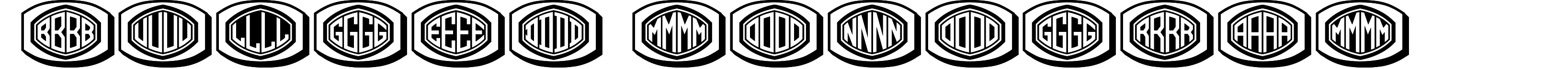 Bulged Monogram
