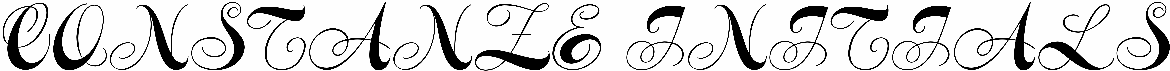 Constanze Initials