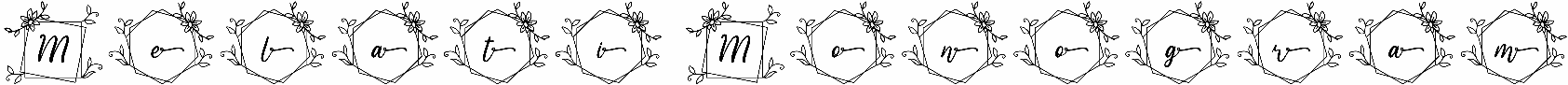 Melati Monogram
