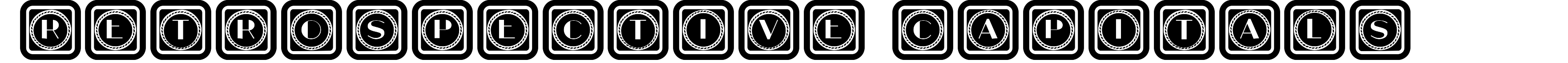 Retrospective Capitals