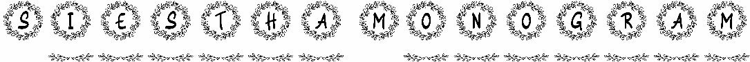 Siestha Monogram