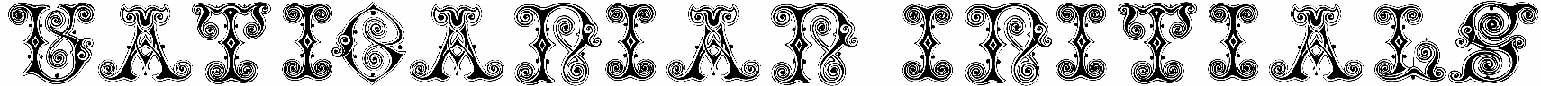 Vaticanian Initials