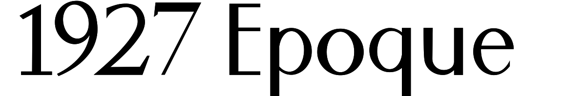 1927 Epoque