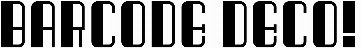 Barcode Deco!