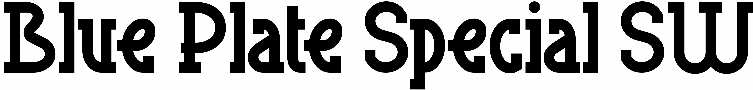 Blue Plate Special SW