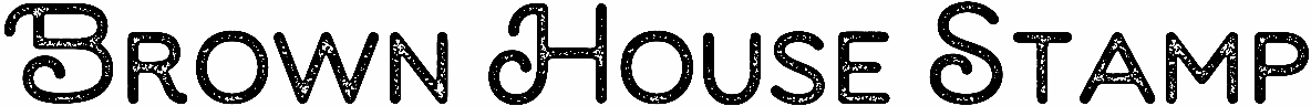 Brown House Stamp
