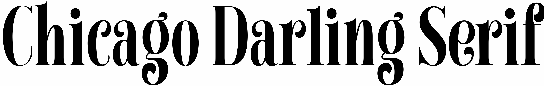 Chicago Darling Serif