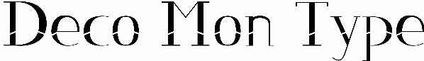 Deco Mon Type