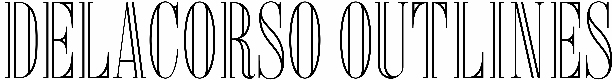 Delacorso Outlines