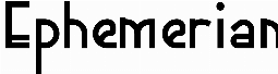 Ephemerian