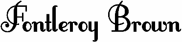 Fontleroy Brown