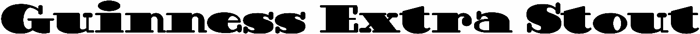 Guinness Extra Stout