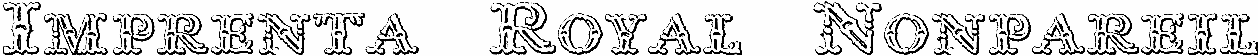 Imprenta Royal Nonpareil