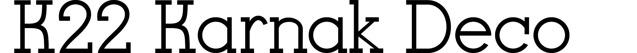 K22 Karnak Deco