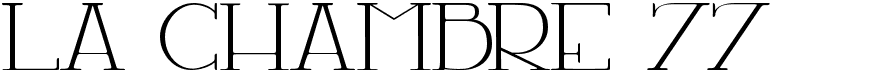 La Chambre 77