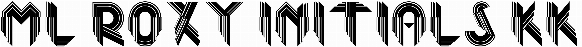 ML Roxy Initials KK