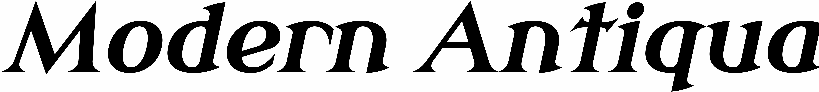 Modern Antiqua