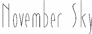 November Sky