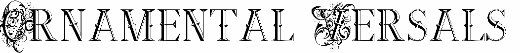 Ornamental Versals