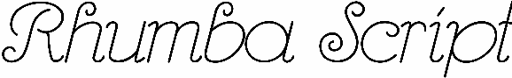 Rhumba Script