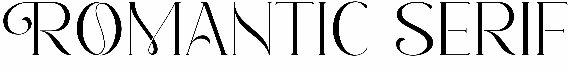 Romantic Serif