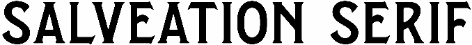 Salveation Serif