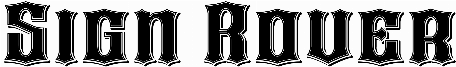 Sign Rover