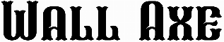 Wall Axe