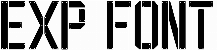 EXP Font